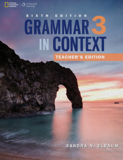 Grammar in context. 3, Teacher's edition
