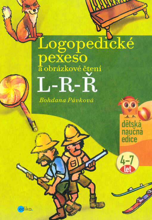 Logopedické pexeso a obrázkové čtení L-R-Ř