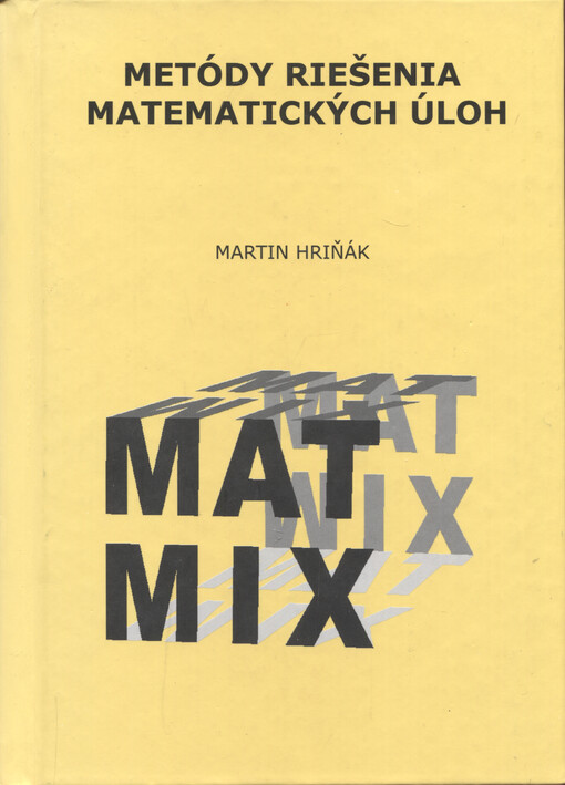 Metódy riešenia matematických úloh
