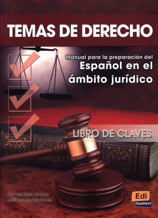 Temas de derecho Libro de claves - Carmen Rosa de Juan y José Antonio Fernández 