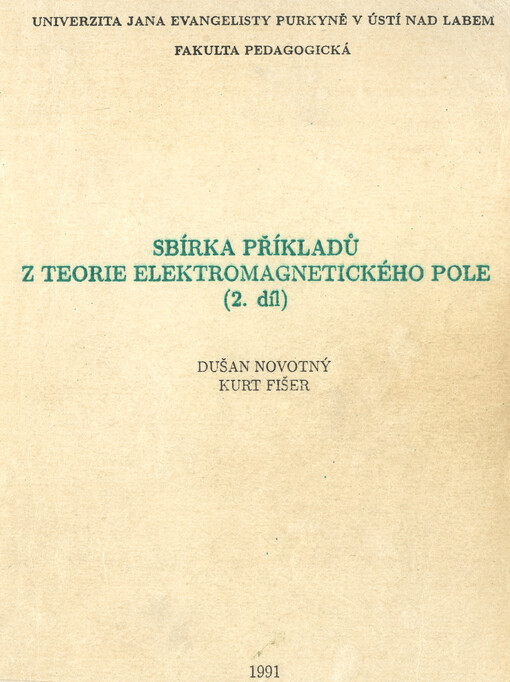 Sbírka příkladů z teorie elektromagnetického pole