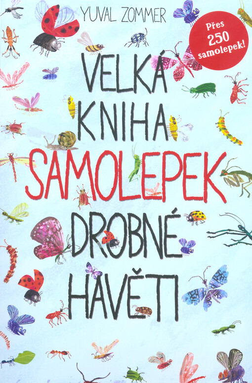 Velká kniha samolepek drobné havěti