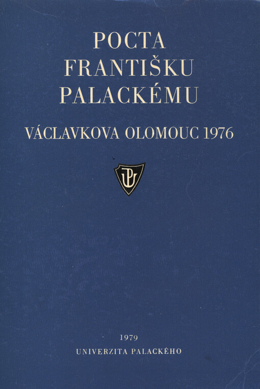 Václavkova Olomouc 1981: [sborník referátů z konference]