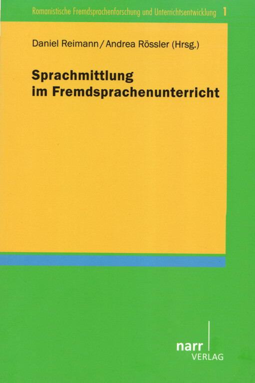 Sprachmittlung im Fremdsprachenunterricht