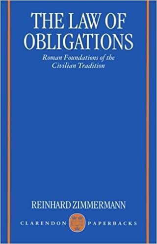 The law of obligations : Roman fundations of the civilian tradition
