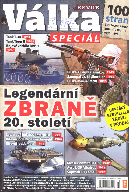  Legendární zbraně