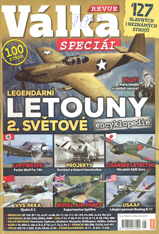  Legendární letouny