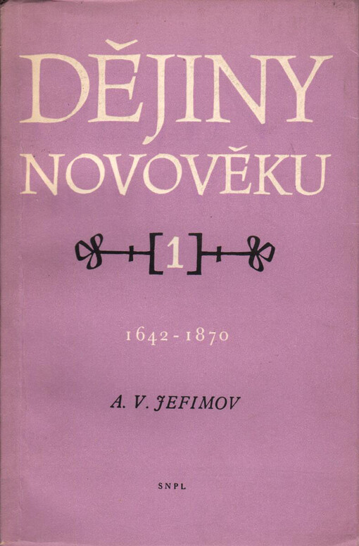 Dějiny novověku.I.,1642-1870