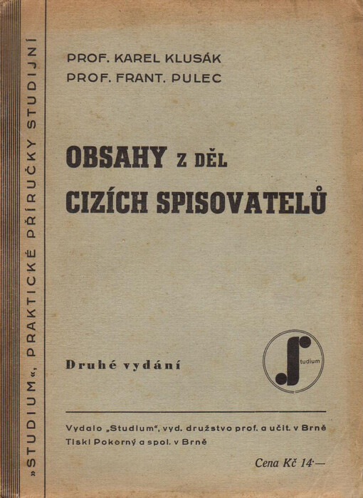 Obsahy z děl cizích spisovatelů