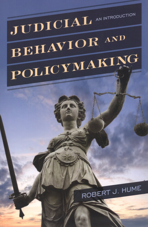 Judicial behavior and policymaking : an introduction