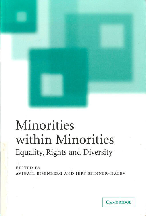 Minorities within minorities : equality, rights and diversity