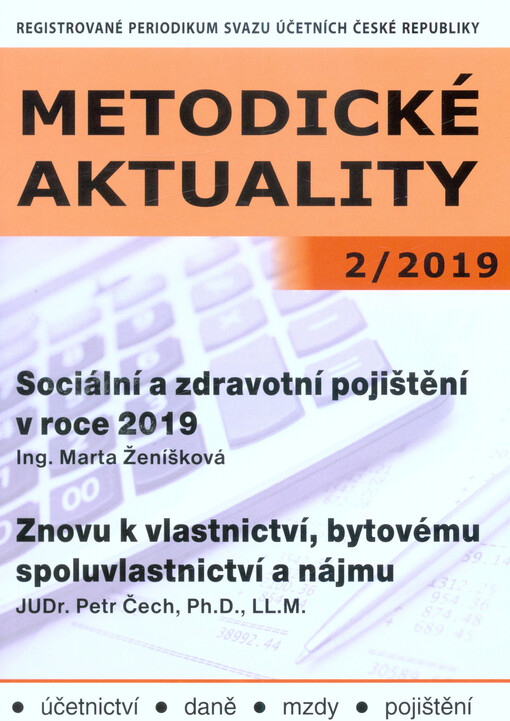 Sociální a zdravotní pojištění v roce 2019