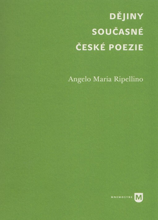 Dějiny současné české poezie