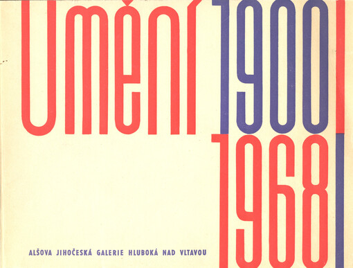 Umění 1900-1968 :Obrazy, plastika, grafika.2. díl