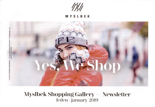Myslbek shopping gallery - newsletter