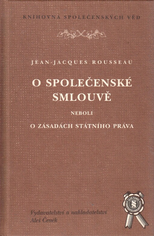 O společenské smlouvě, neboli, O zásadách státního práva