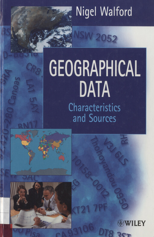 Geographical data : characteristics and sources
