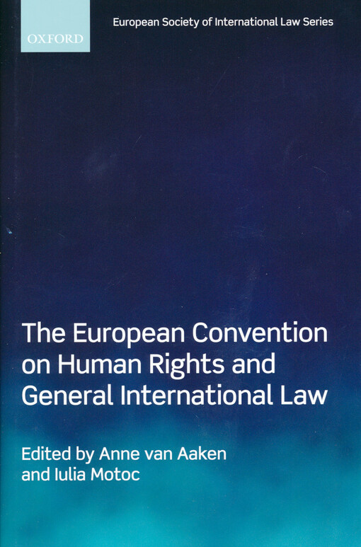 The European convention on human rights and general international law
