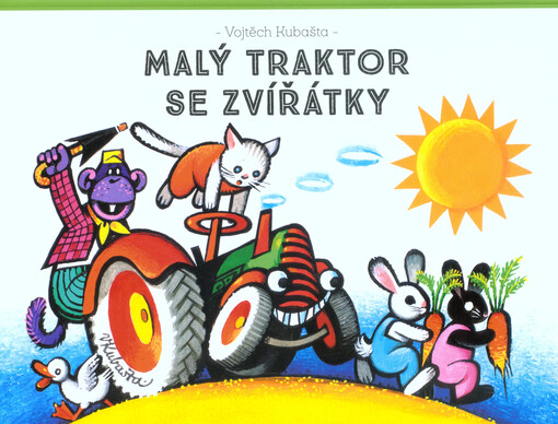 Malý traktor se zvířátky