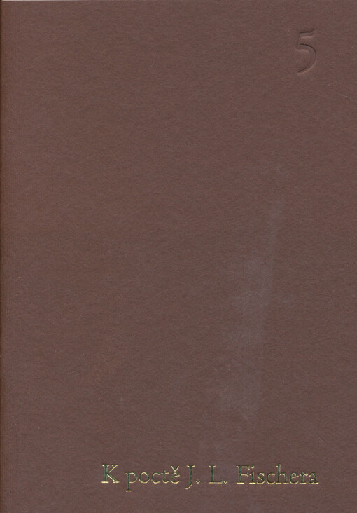 5. výroční přednáška k poctě J.L. Fischera