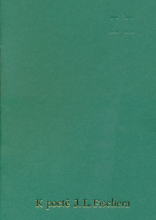 11. výroční přednáška k poctě J.L. Fischera