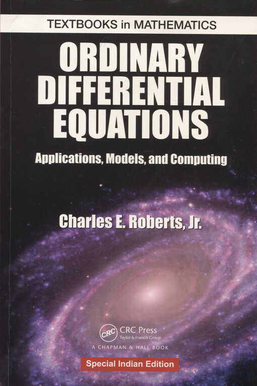 Ordinary differential equations :applications, models, and computing