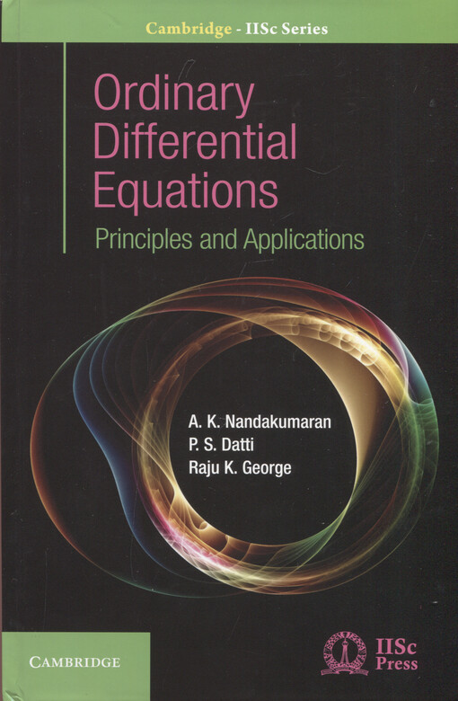 Ordinary differential equations : principles and applications