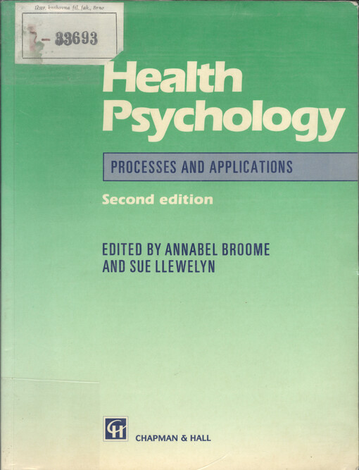 Health psychology :process and applications