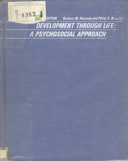 Development through life : a psychosocial approach.