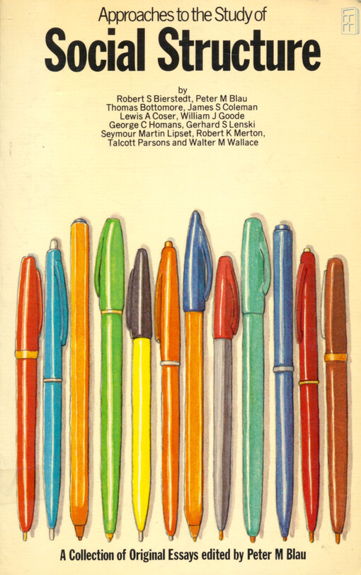 Approaches to the study of social structure