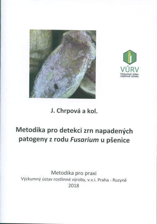 Metodika pro detekci zrn napadených patogeny z rodu Fusarium u pšenice