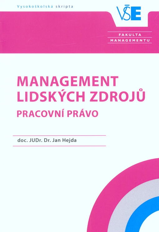 Management lidských zdrojů : pracovní právo