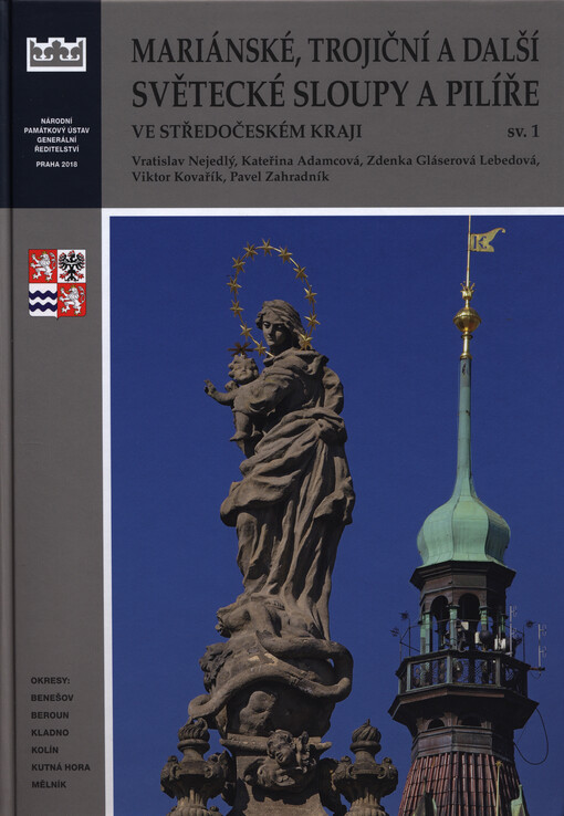 Mariánské, trojiční a další světecké sloupy a pilíře ve Středočeském kraji