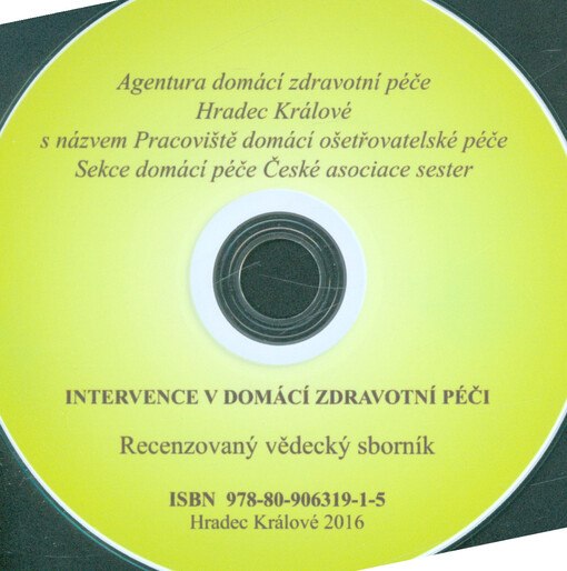 Intervence v domácí zdravotní péči : recenzovaný vědecký sborník