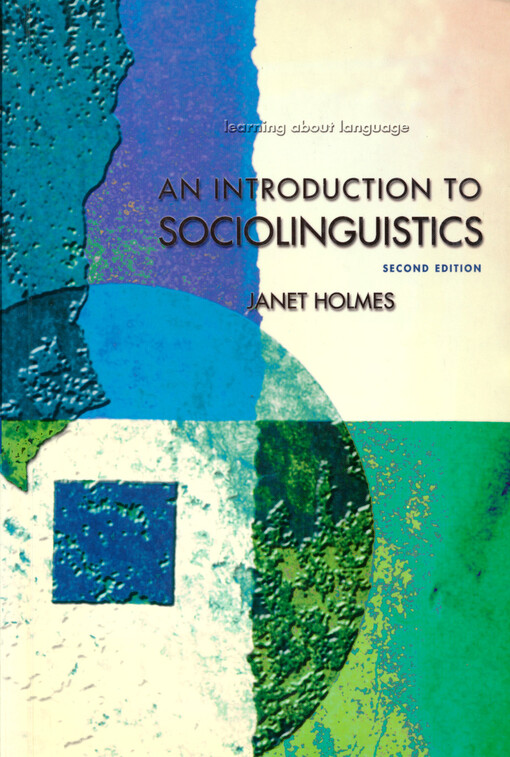 An introduction to sociolinguistics