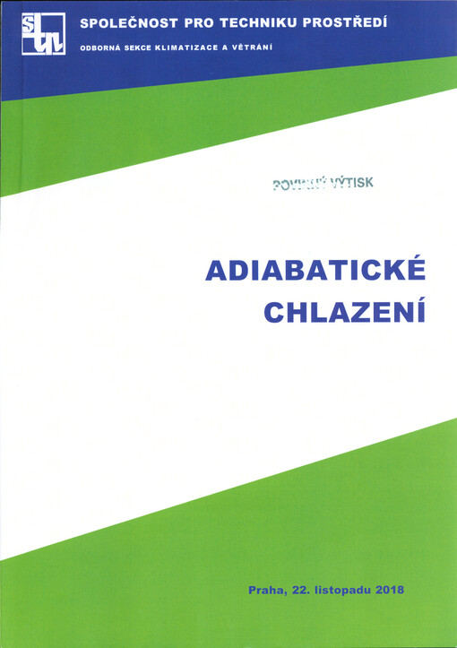 Adiabatické chlazení: Praha, 22. listopadu 2018