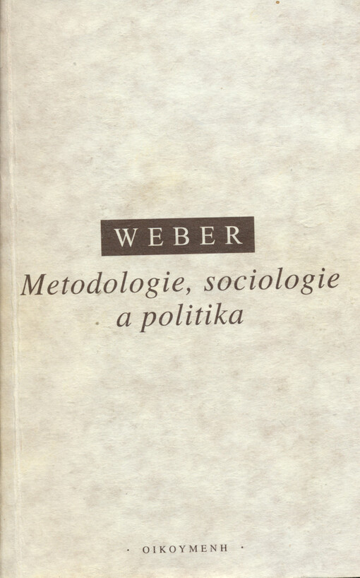 Metodologie, sociologie a politika