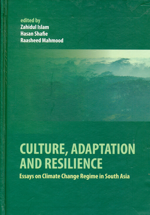 Culture, adaptation and resilience : essays on climate change regime in South Asia