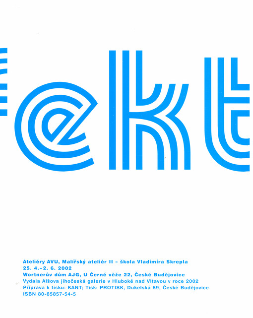 Jojo efekt : ateliéry AVU, Malířský ateliér II - škola Vladimíra Skrepla