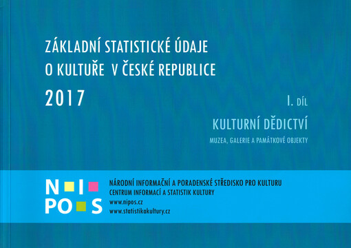 Základní statistické údaje o kultuře v České republice 2017. I. Kulturní dědictví : muzea, galerie a památkové objekty