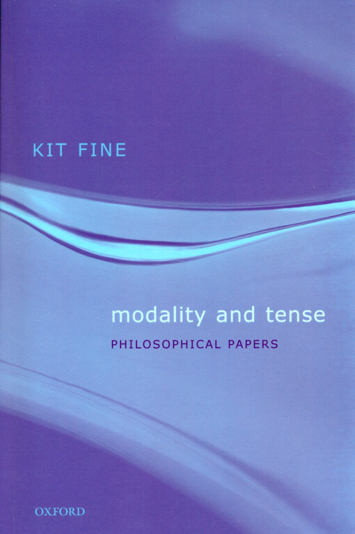 Modality and tense : philosophical papers