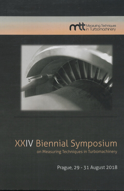 XXIV biennial symposium on measuring techniques in turbomachinery : August 29-31, 2018