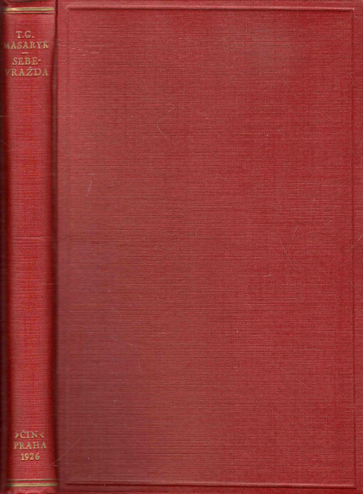 Sebevražda hromadným jevem společenským moderní osvěty