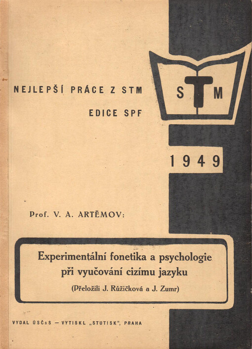 Experimentální fonetika a psychologie při vyučování cizímu jazyku