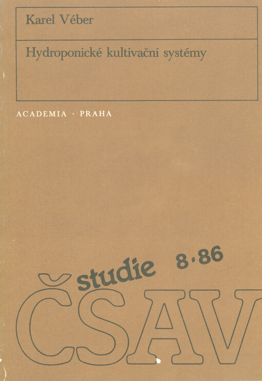 Hydroponické kultivační systémy