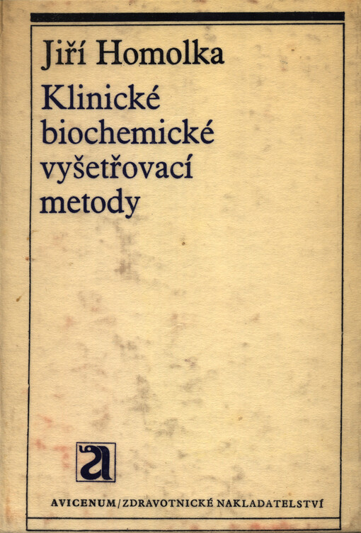 Klinické biochemické vyšetřovací metody s použitím mikro- a ultramikroanalysy