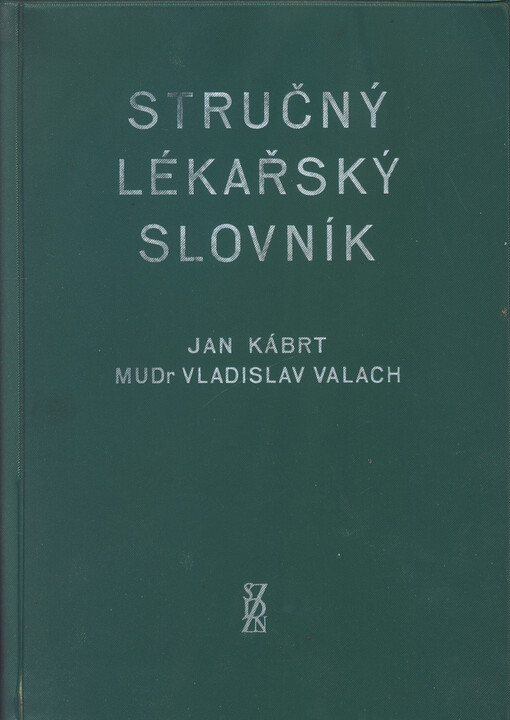 Stručný lékařský slovník