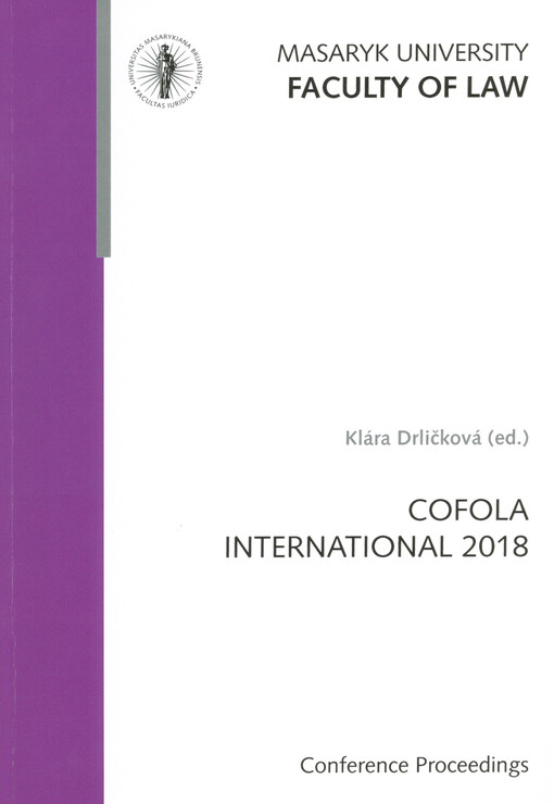 Cofola International 2018 : (conference proceedings)