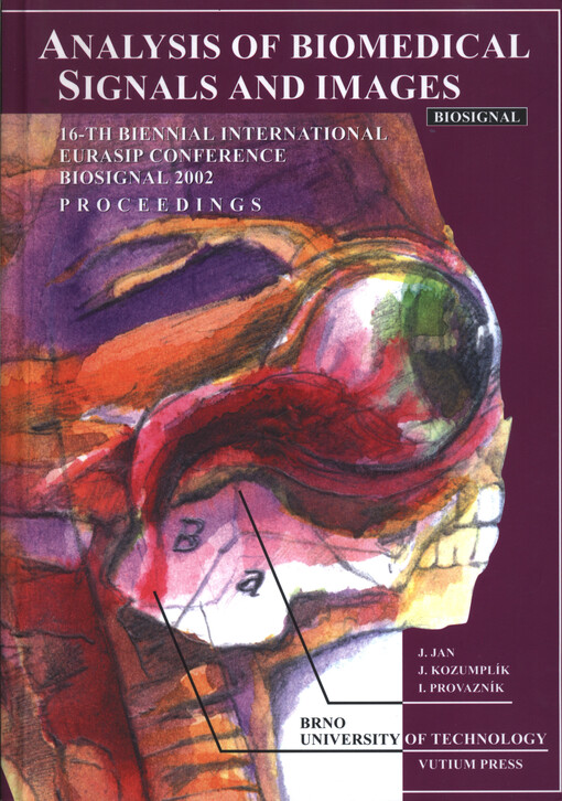 Analysis of biomedical signals and images : ... international Eurasip conference : Biosignal ... : proceedings