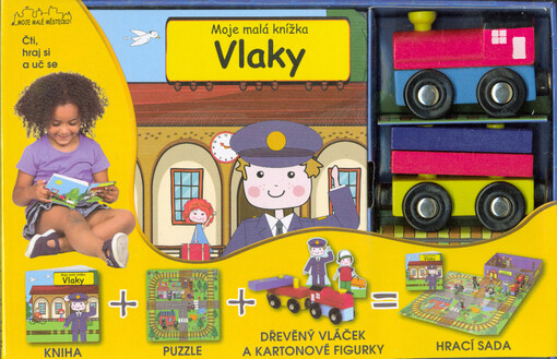 Moje malá knížka. Vlaky